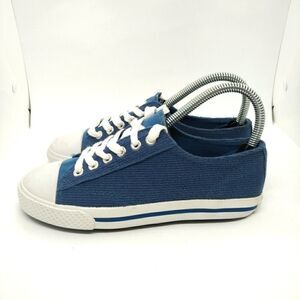 Airwalk Blue Corduroy‎ Casual Fashion Sneakers Shoes Women's Size 6 Blue